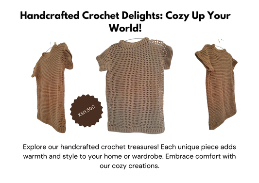 Short sleeve crochet